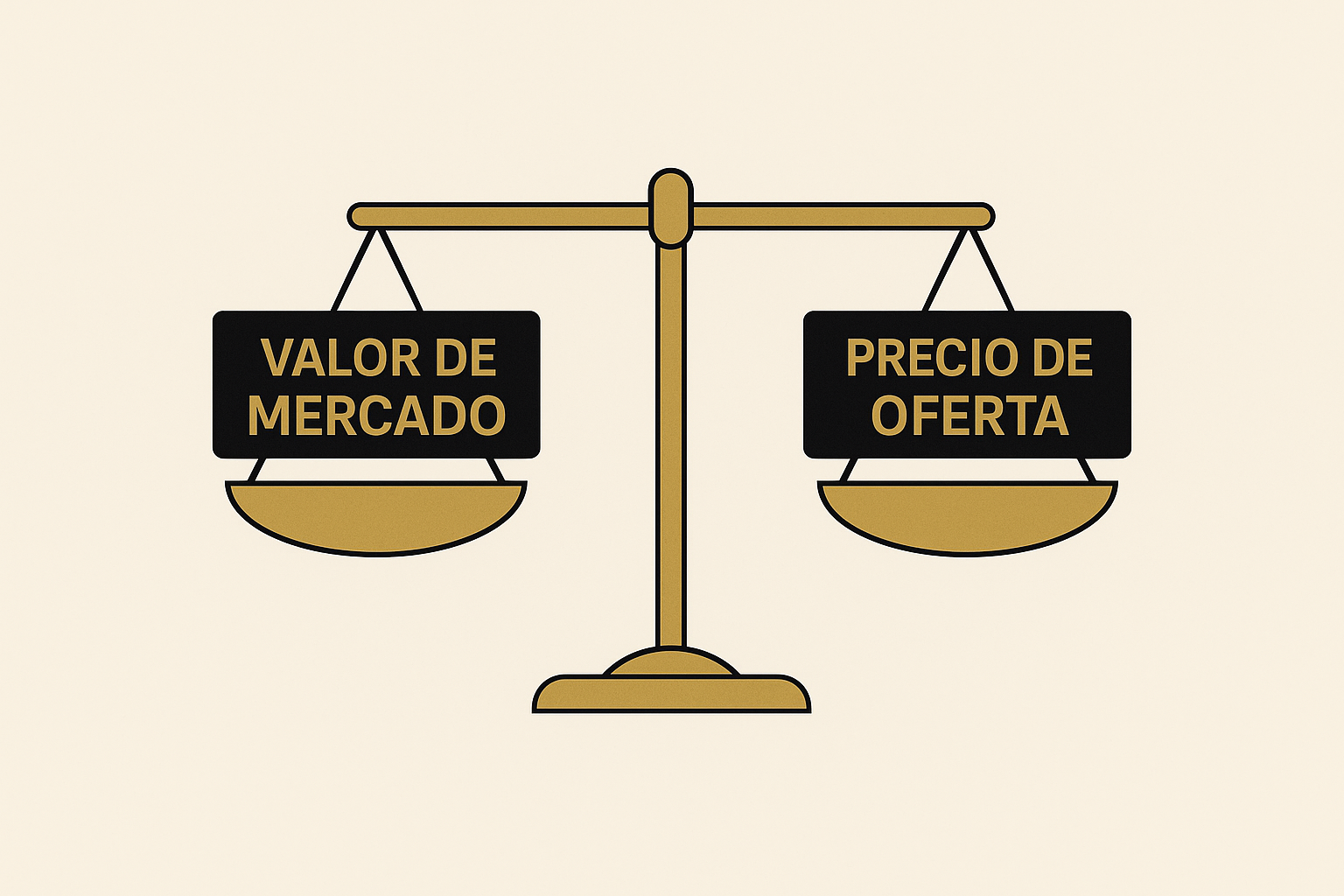 Valor de mercado vs. precio de oferta: cómo defender tu compra